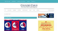 Desktop Screenshot of countrychild.co.uk